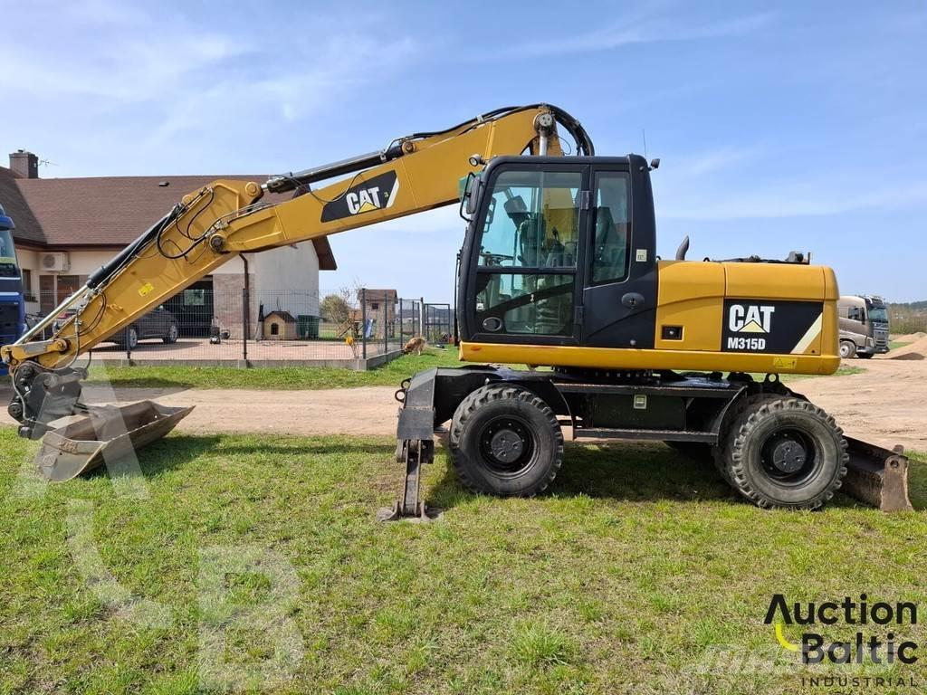 CAT 315 D Gumikerekes kotrók