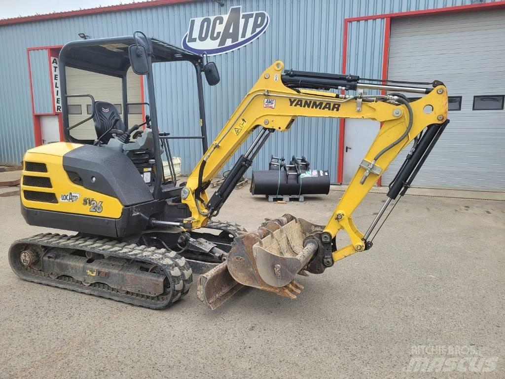 Yanmar SV 26 Mini kotrók < 7t