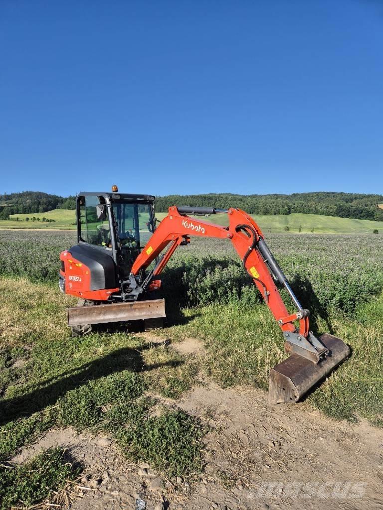 Kubota KX 027-4 Mini kotrók < 7t