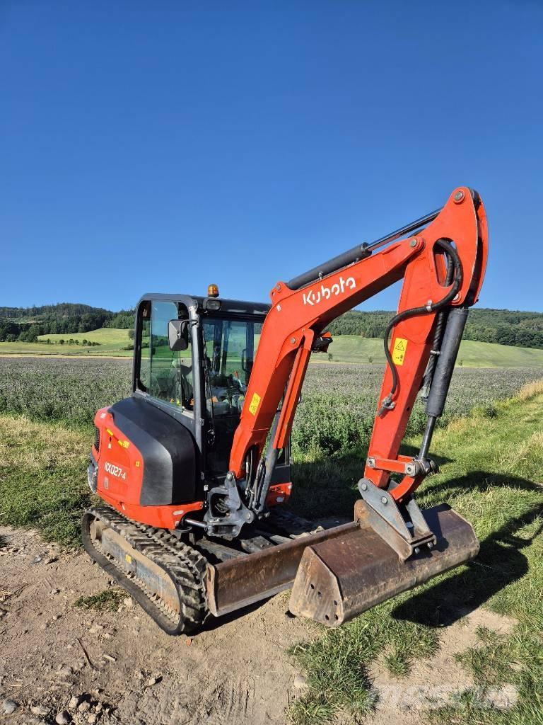 Kubota KX 027-4 Mini kotrók < 7t