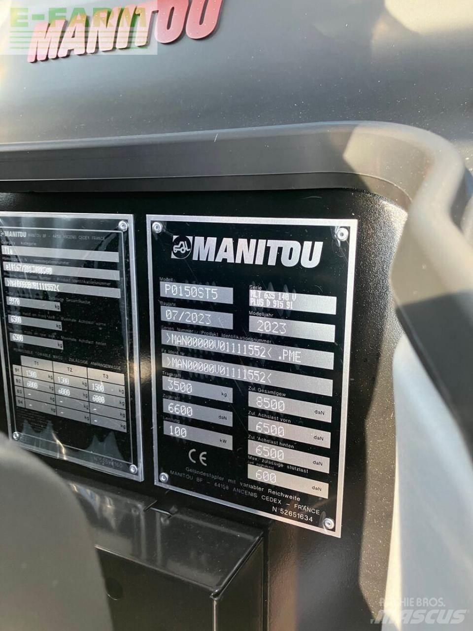 Manitou mlt635 Teleszkópos mezőgazdasági rakodók