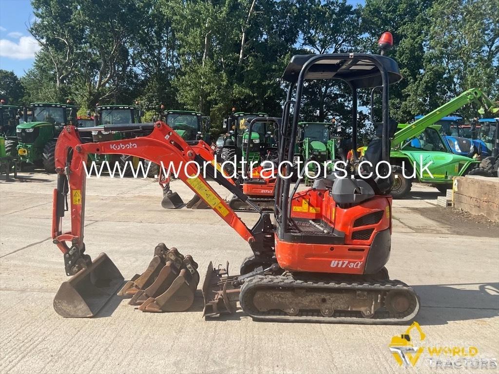Kubota U 17-3 Mini kotrók < 7t