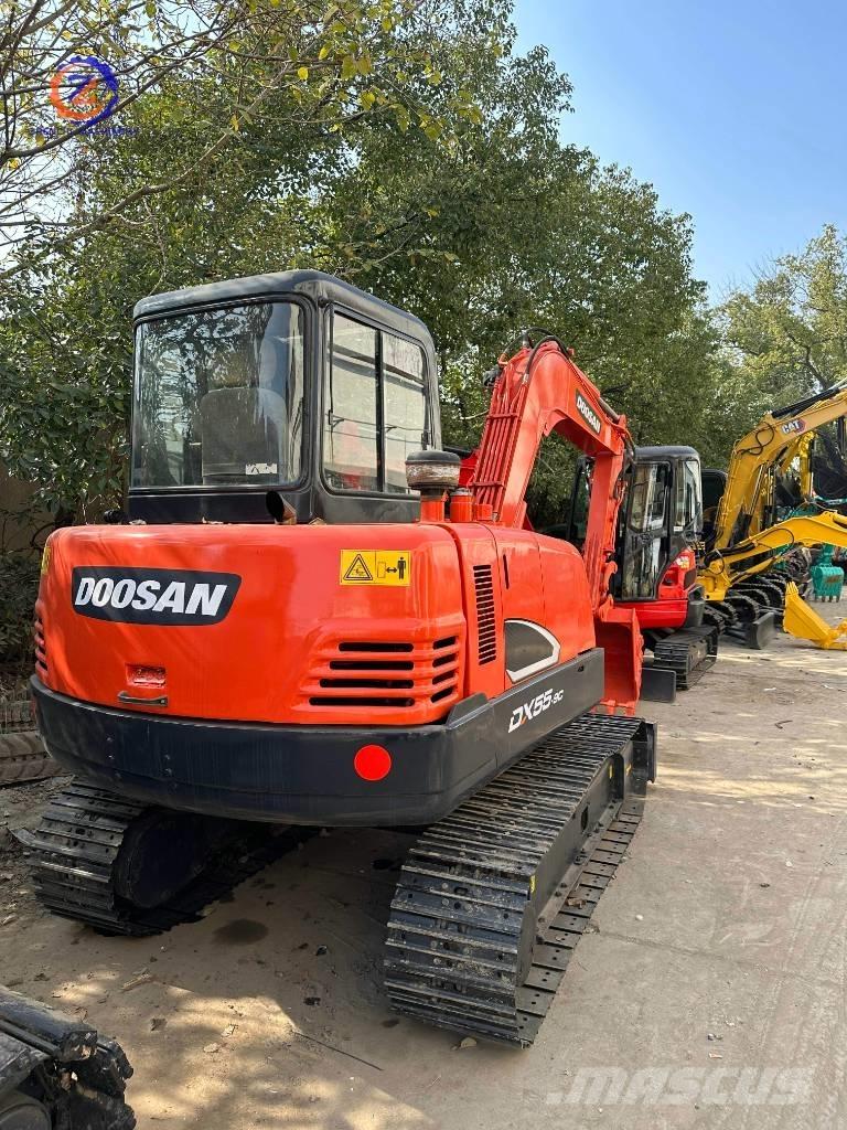 Doosan 55 Mini kotrók < 7t