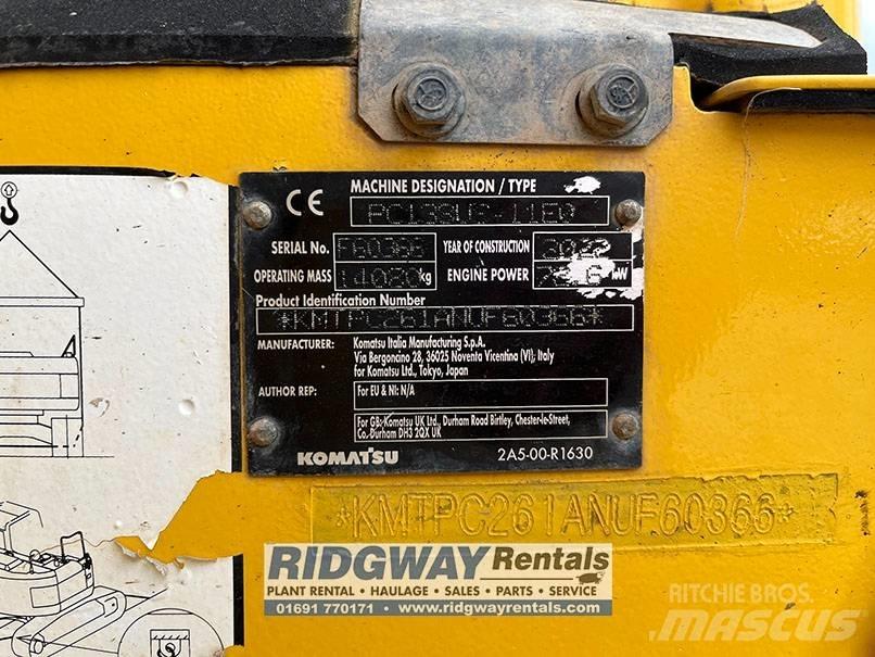 Komatsu PC 138 US-11 Lánctalpas kotrók