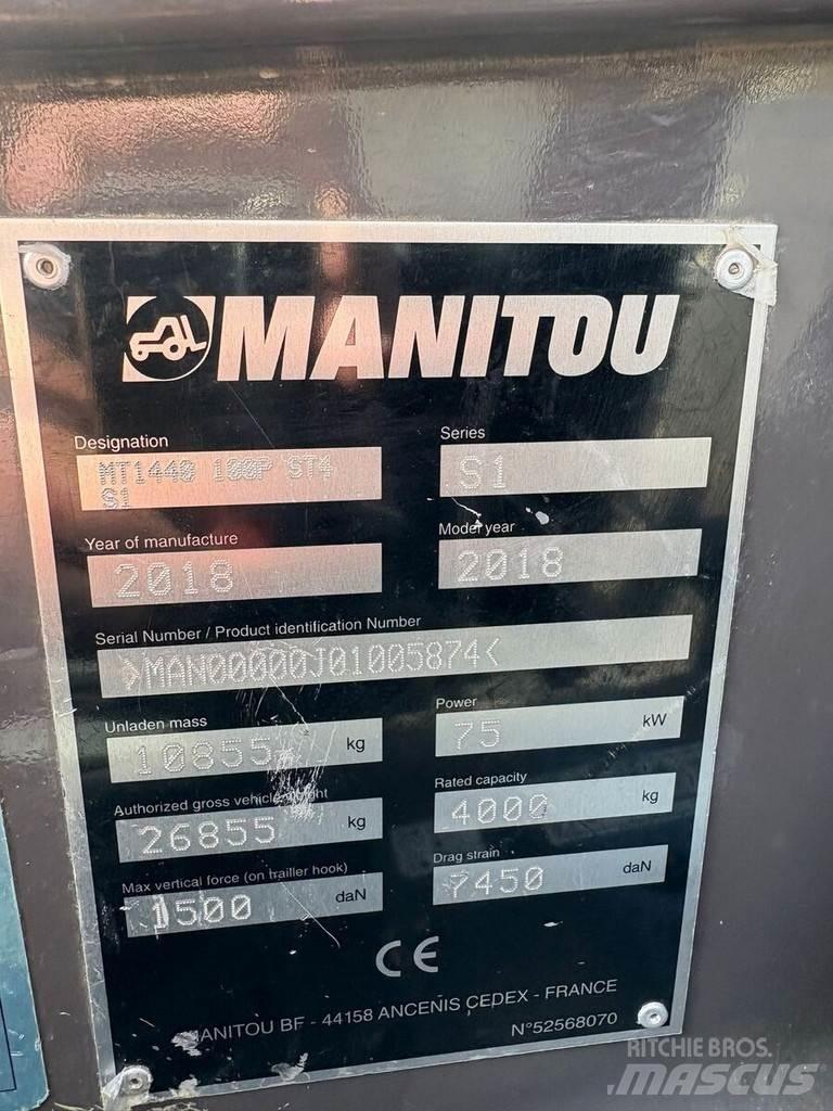 Manitou MT 1440 Teleszkópos rakodók