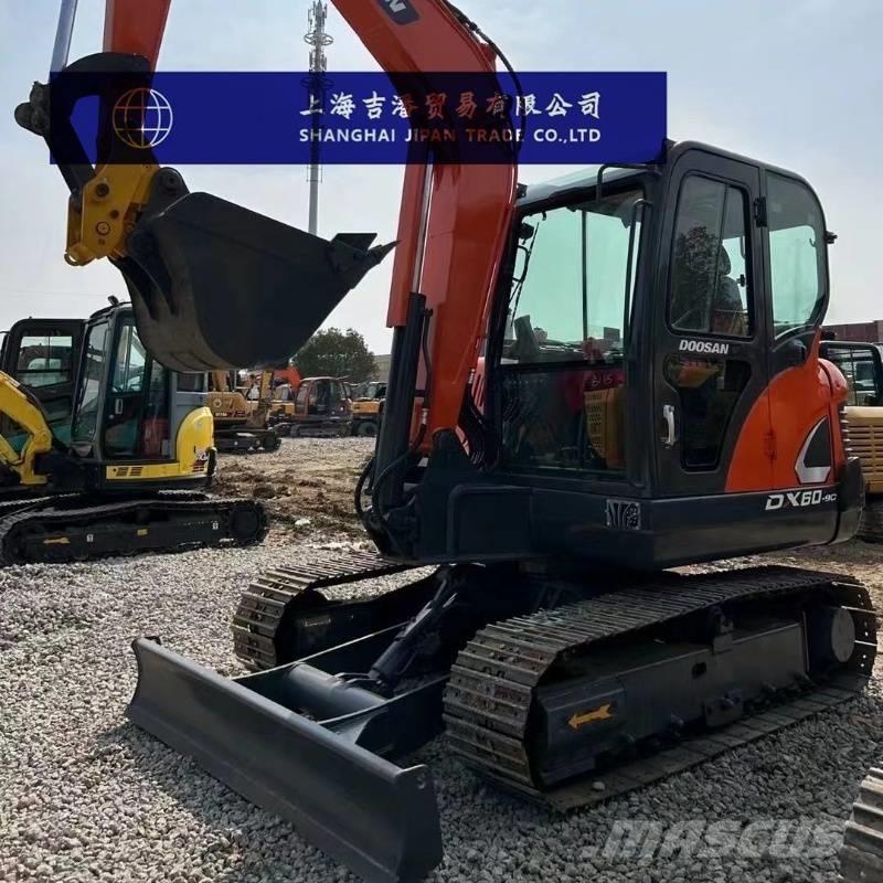 Doosan DX 60-9C Mini kotrók < 7t