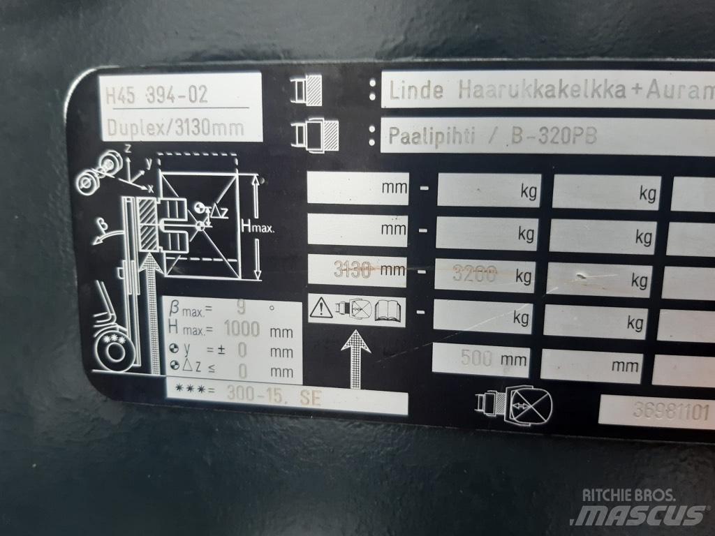 Linde H45D-02 Dízel targoncák