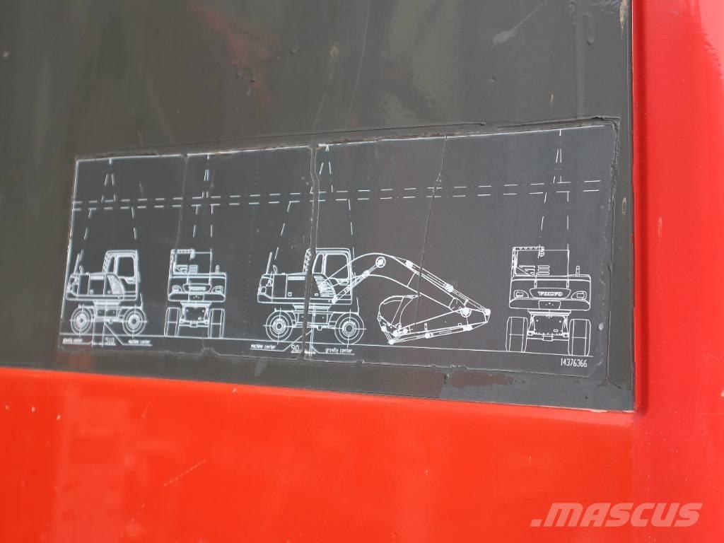 Volvo EW 140 B Gumikerekes kotrók