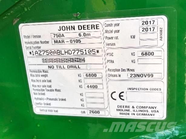 John Deere 750 A Sorvetőgép