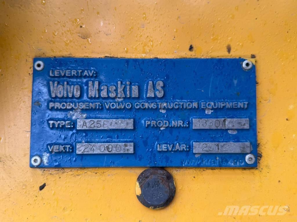 Volvo A 25 F Csuklósdömperek