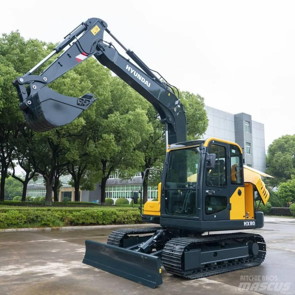 Hyundai HX80 Lánctalpas kotrók