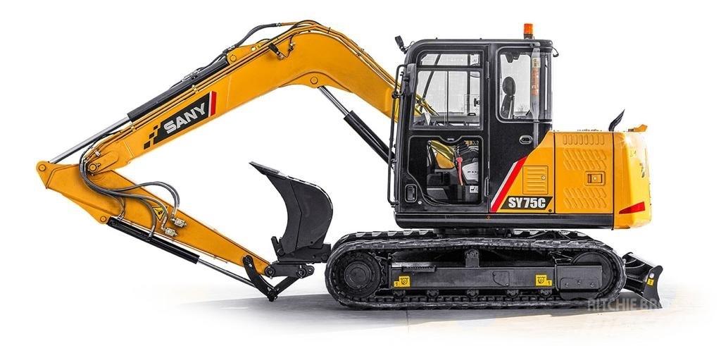 Sany SY75C Közepes (midi) kotrók 7 t - 12 t