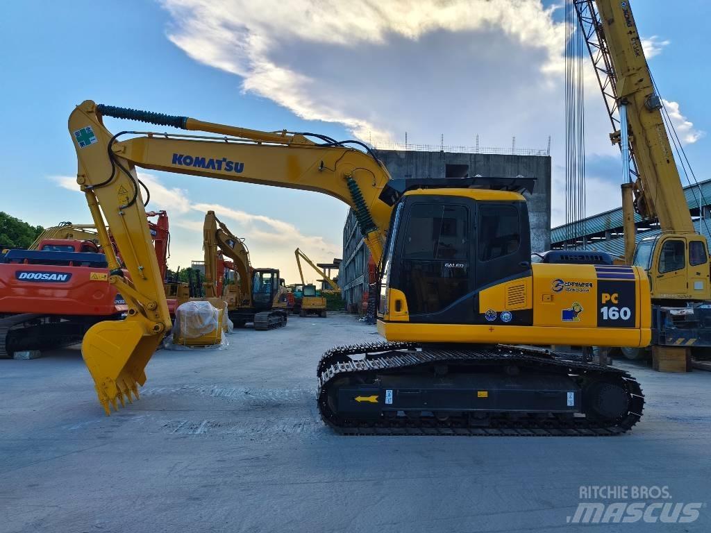 Komatsu PC 160-7 Lánctalpas kotrók