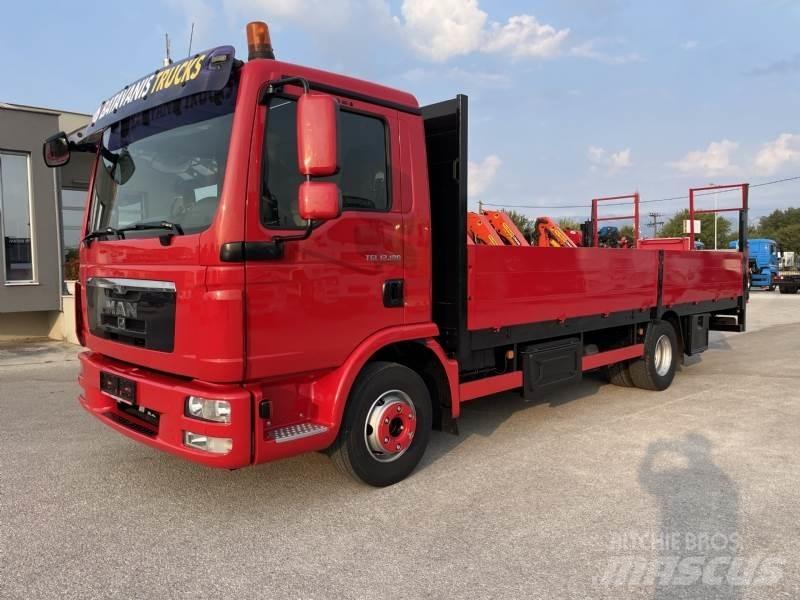 MAN TGL 12.180 ADR Platós / Ponyvás teherautók