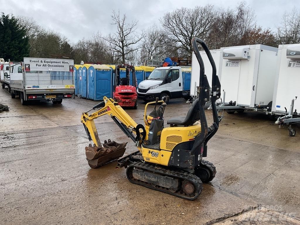 Yanmar SV08 Mini kotrók < 7t