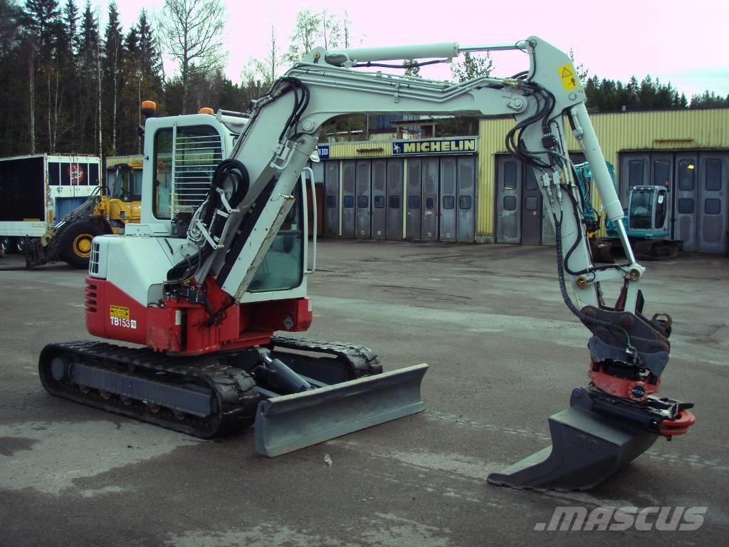 Takeuchi TB 153 FR Mini kotrók < 7t