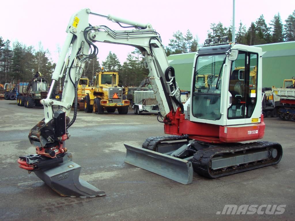 Takeuchi TB 153 FR Mini kotrók < 7t