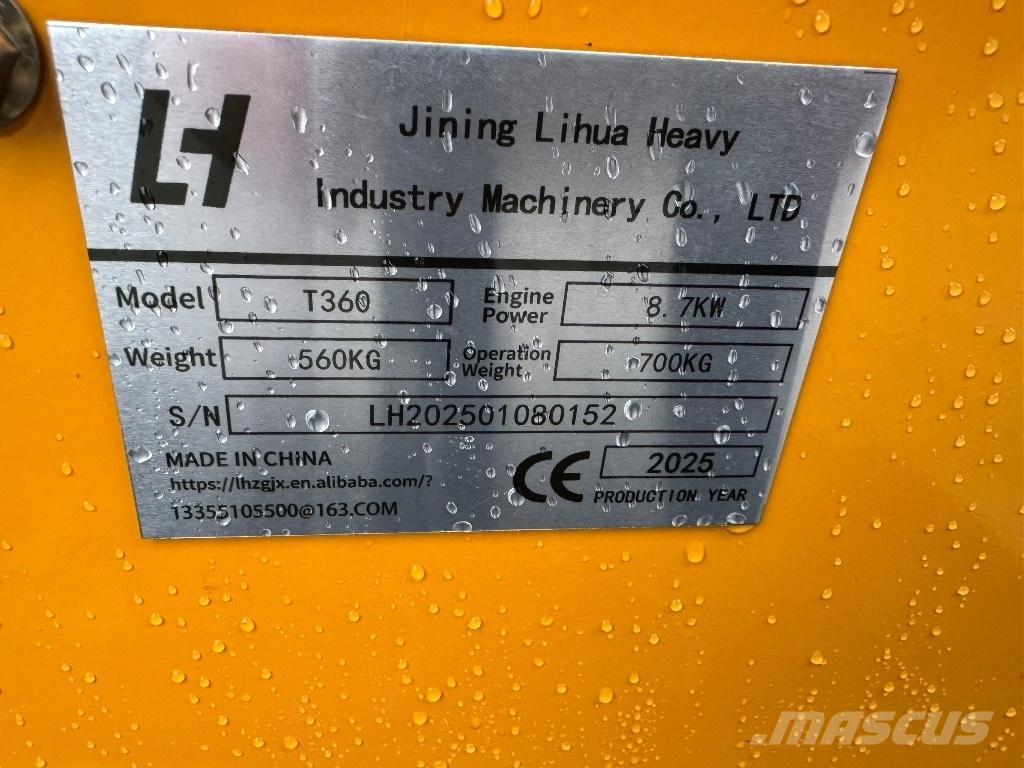 LT T360 Lánctalpas homlokrakodók