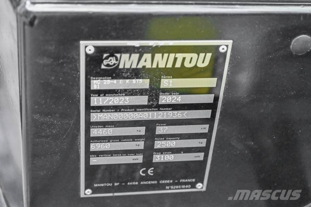 Manitou MC 25-4 Dízel targoncák