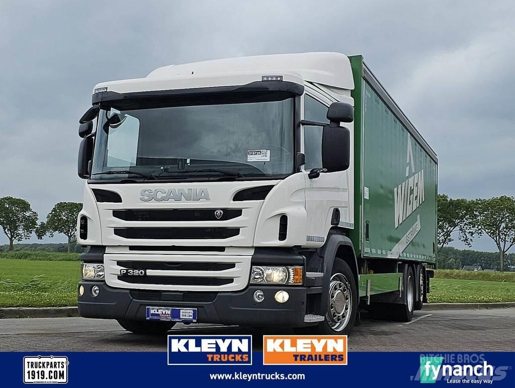 Scania P320 6x2*4 Elhúzható ponyvás