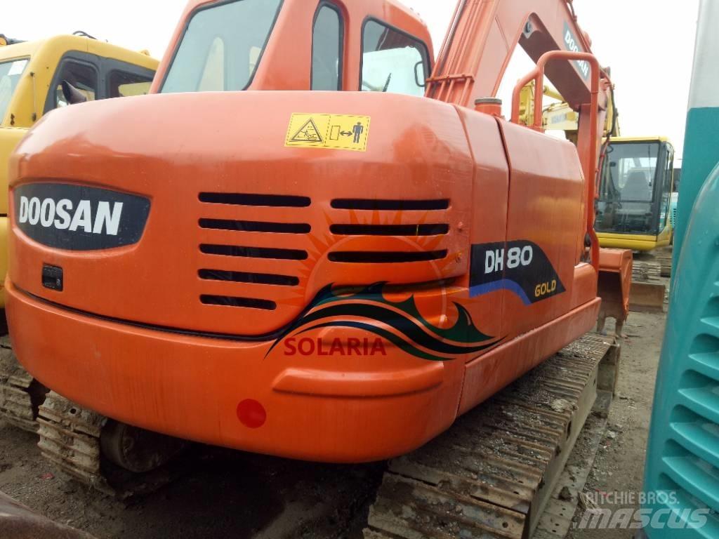Doosan DH 80 Mini kotrók < 7t