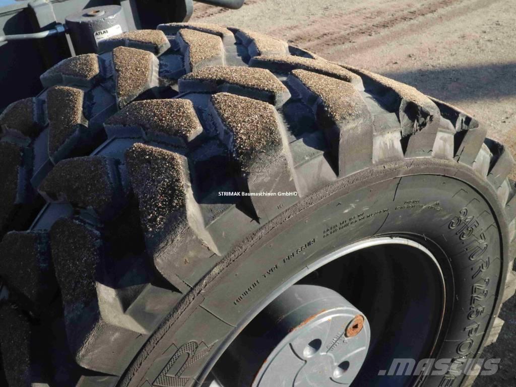 Atlas 160 W Gumikerekes kotrók