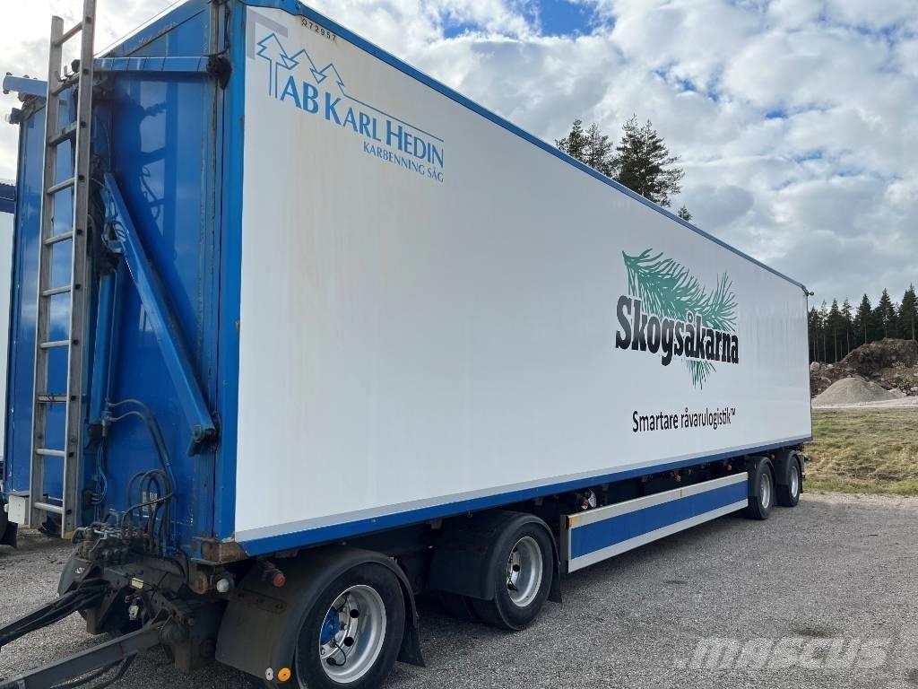  Eksjö  40ton Deszkaszállító pótkocsik