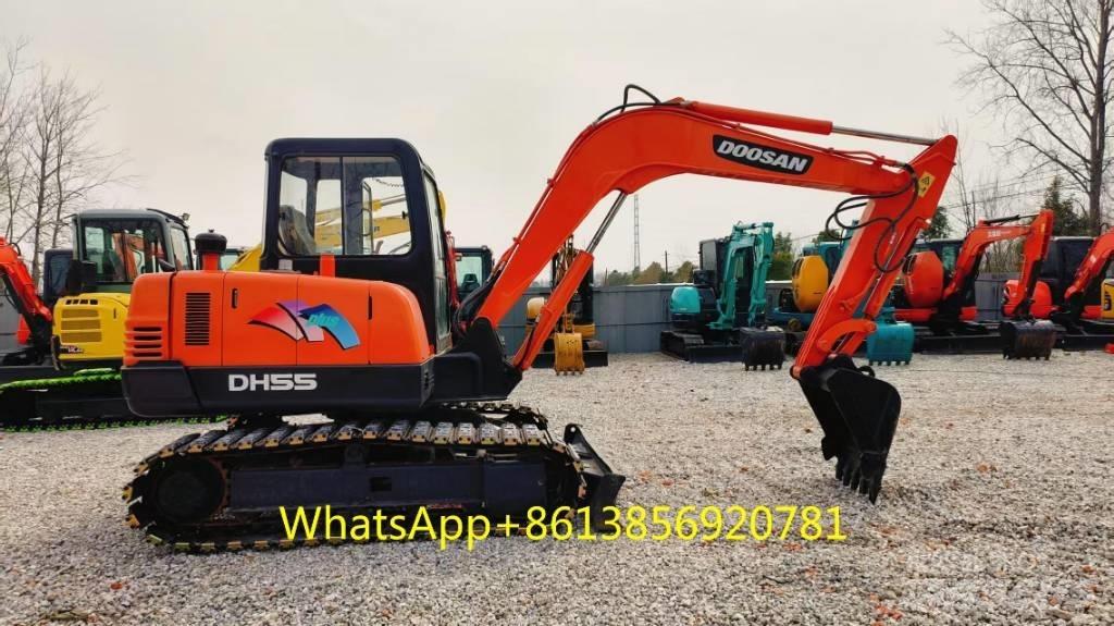 Doosan DH 55 Mini kotrók < 7t