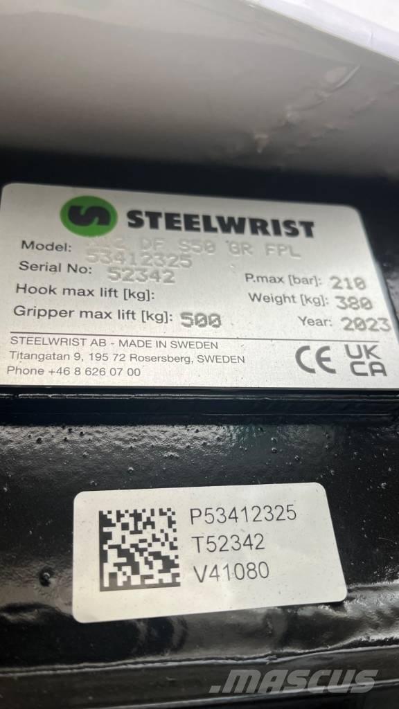 Steelwrist X12 Forgatók-Építőipar