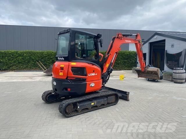 Kubota U 36-4 Mini kotrók < 7t