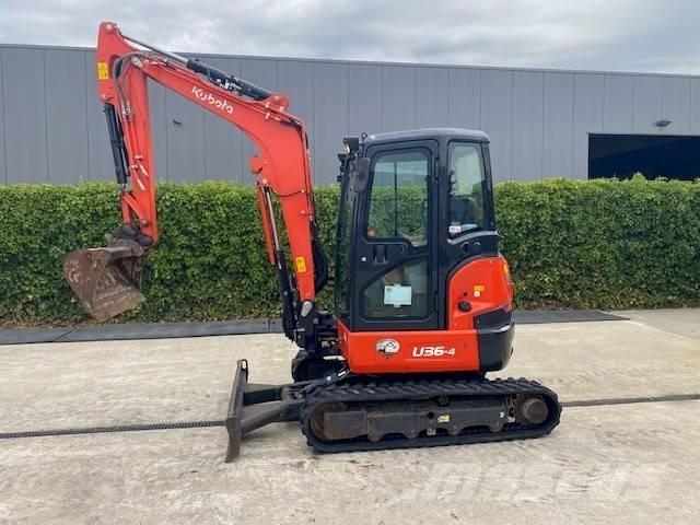 Kubota U 36-4 Mini kotrók < 7t