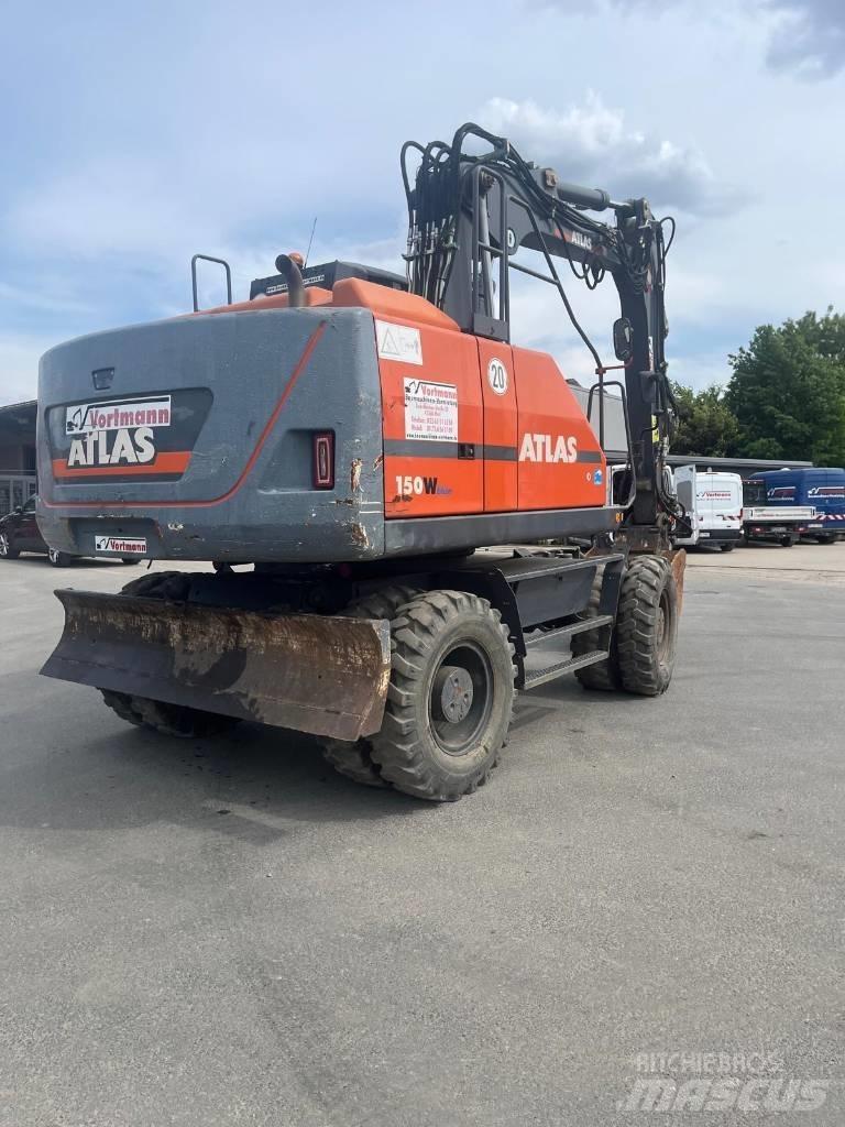Atlas 150 W Gumikerekes kotrók