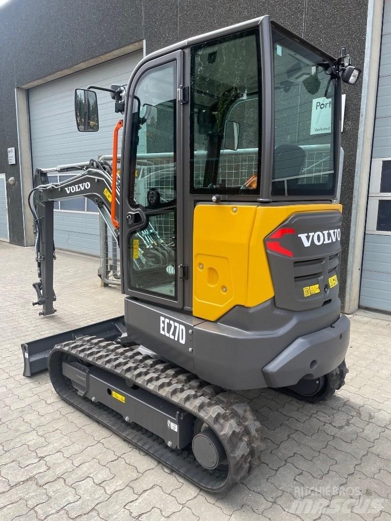 Volvo EC27D Mini kotrók < 7t