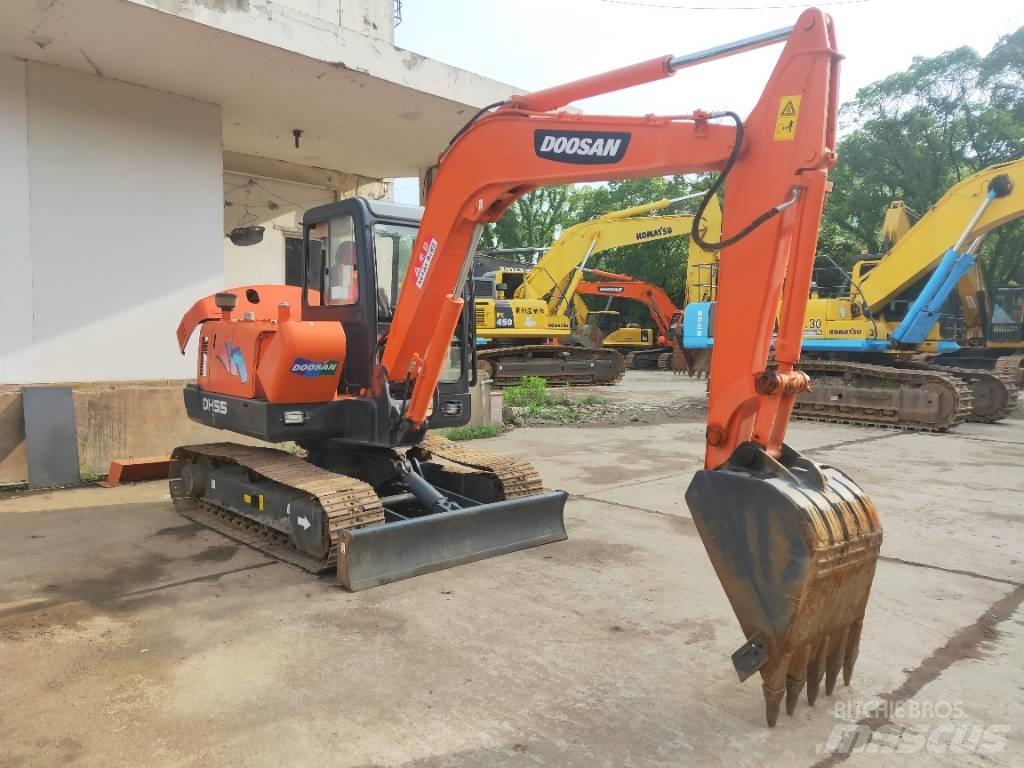 Doosan DH 55 Mini kotrók < 7t