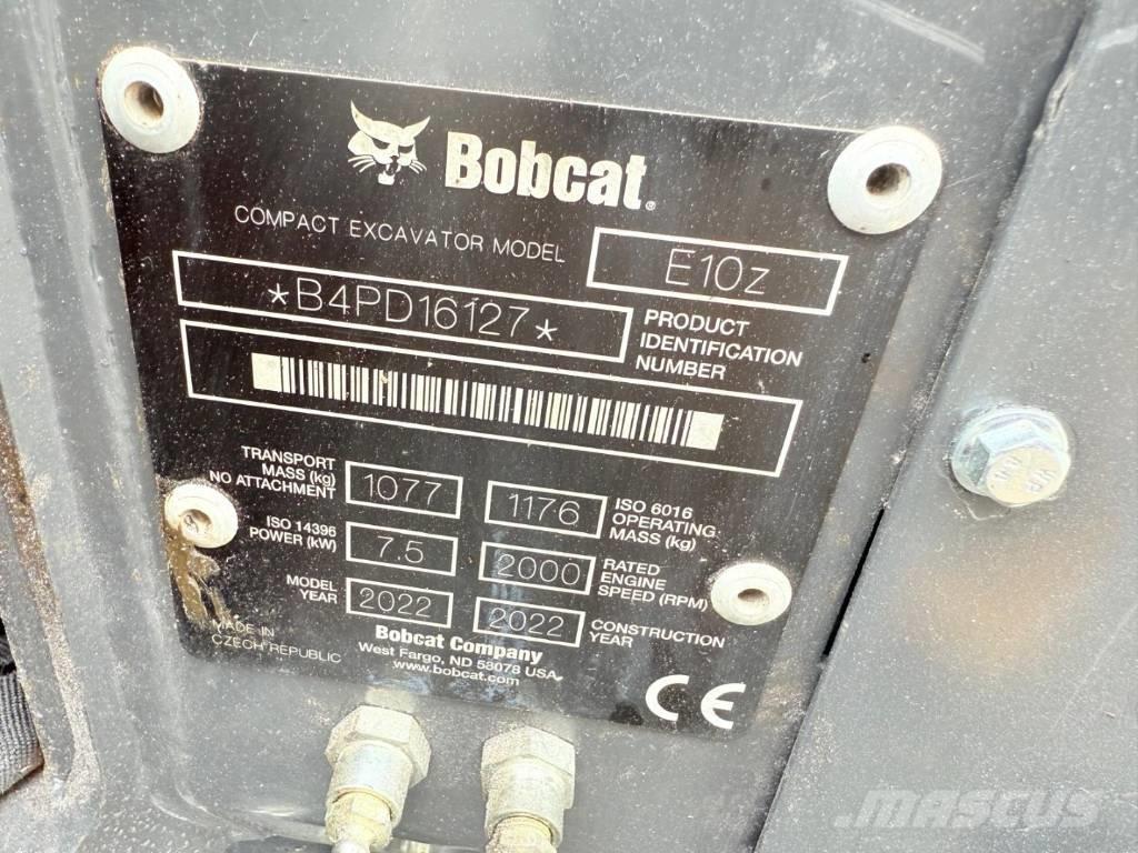Bobcat E 10z Mini kotrók < 7t