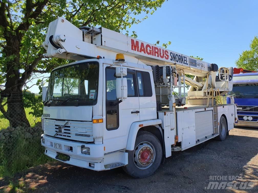 Volvo FE618 Pótkocsira szerelt emelők és állványok