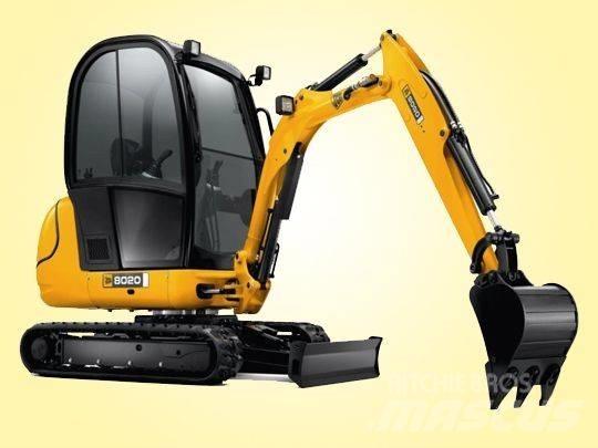JCB 8020 Mini kotrók < 7t