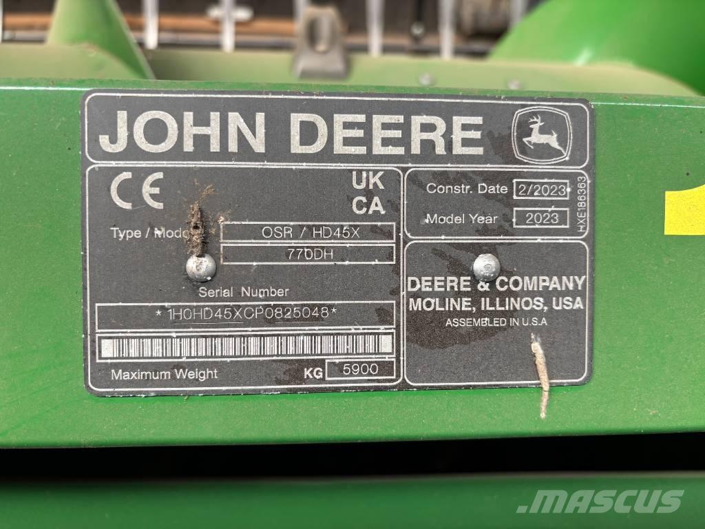 John Deere X9 1000 Kombájnok