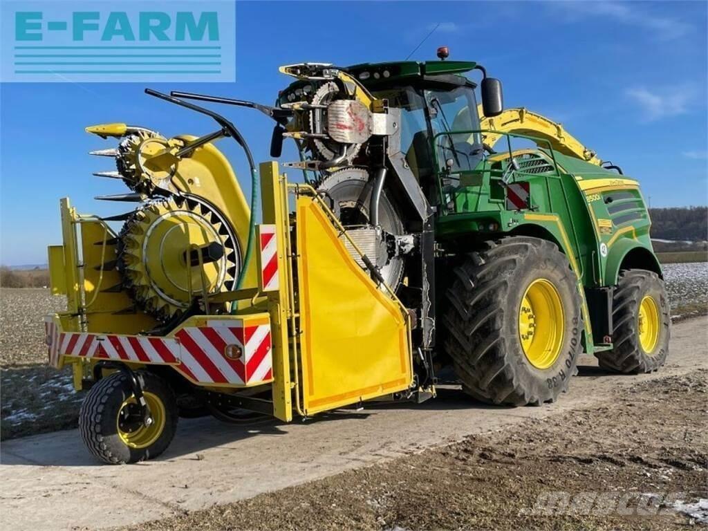 John Deere 8500 Önjáró szecskázók