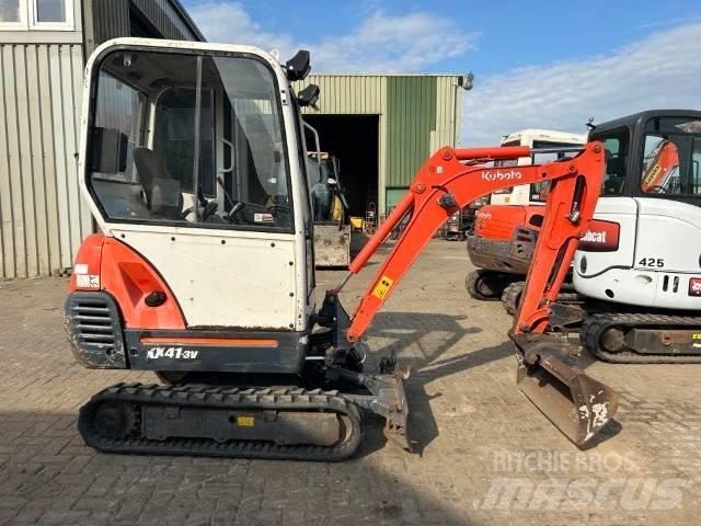 Kubota KX 41-3 V Mini kotrók < 7t