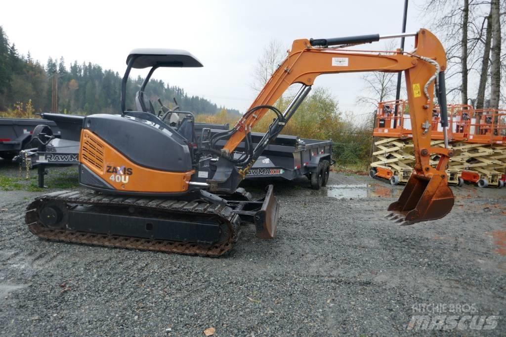 Hitachi ZX40U-3 Mini kotrók < 7t