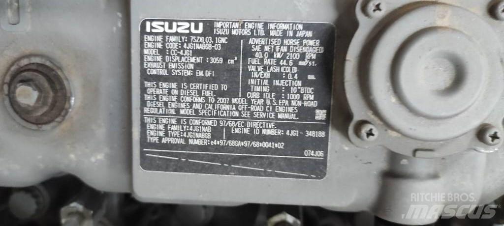 Isuzu CC-4JG1 Motorok