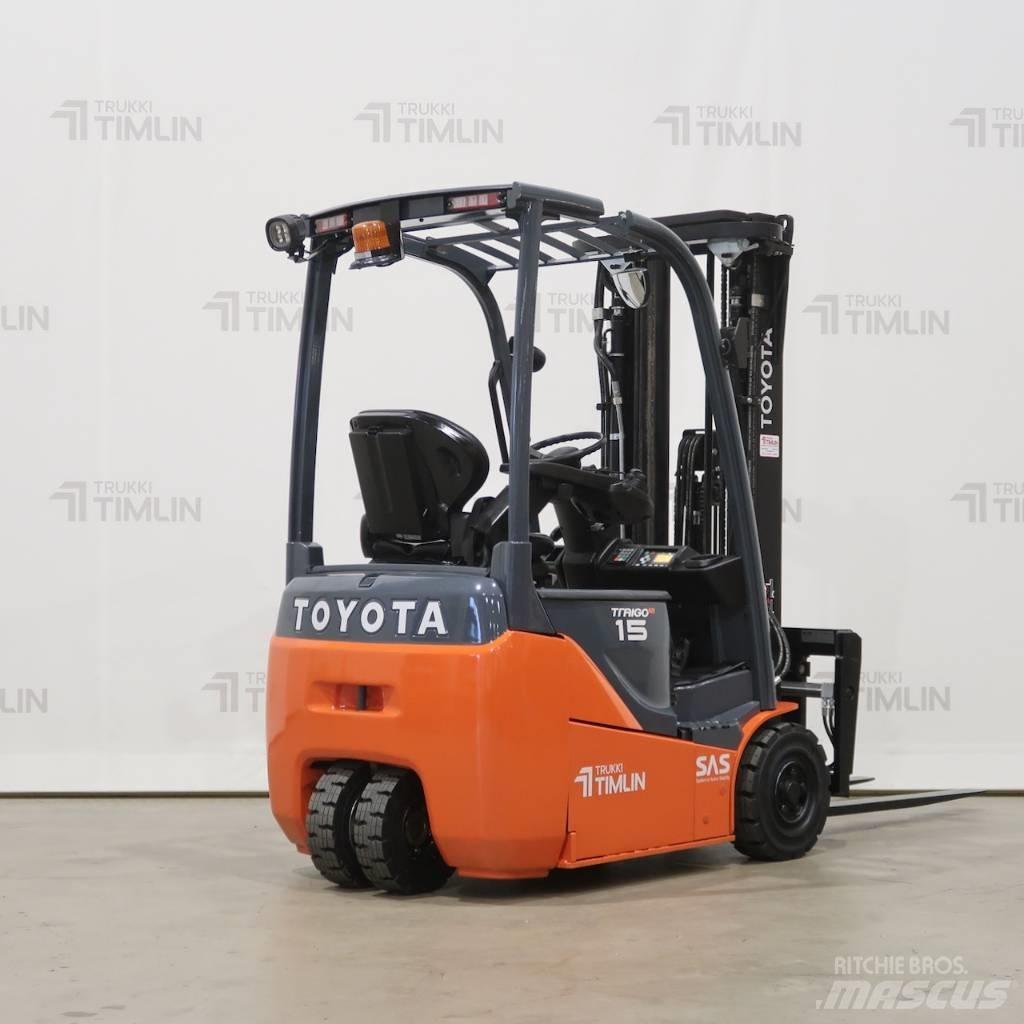 Toyota 8FBE15T Elektromos targoncák