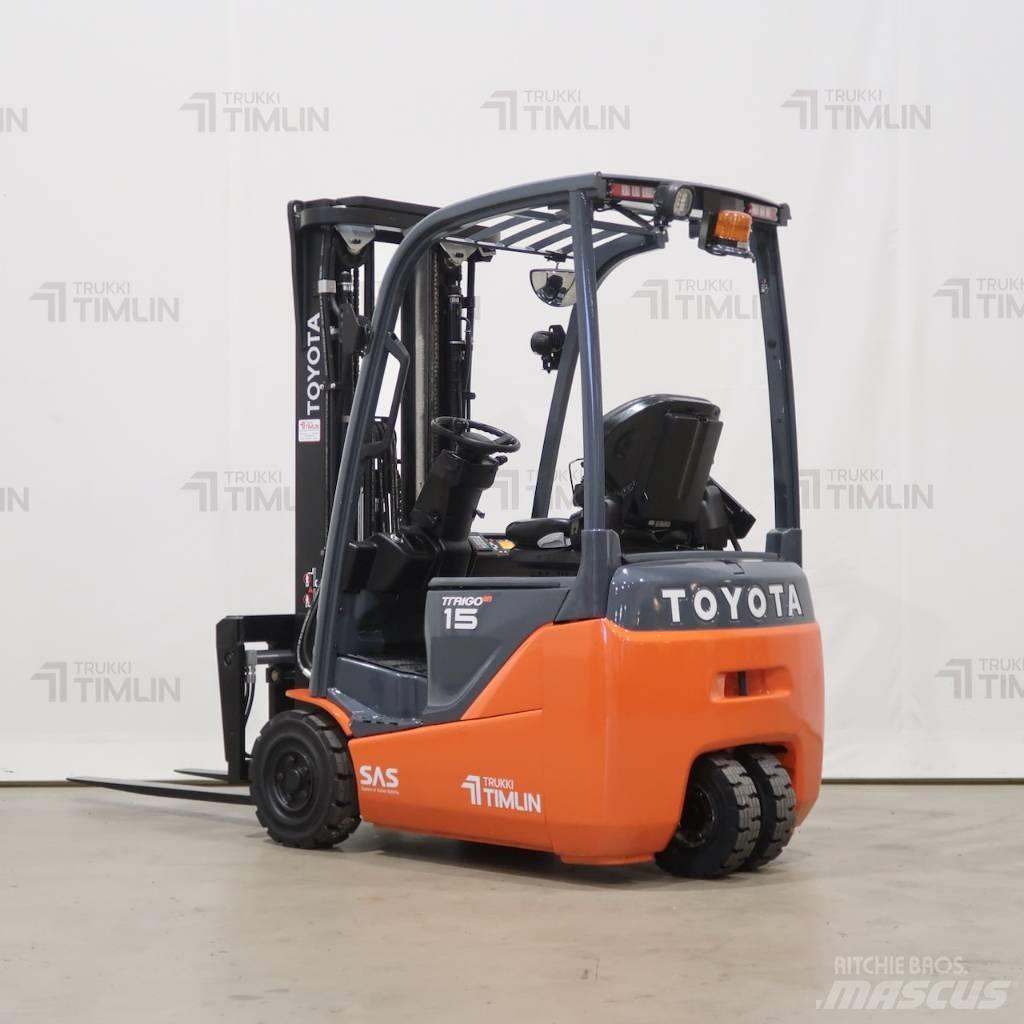 Toyota 8FBE15T Elektromos targoncák