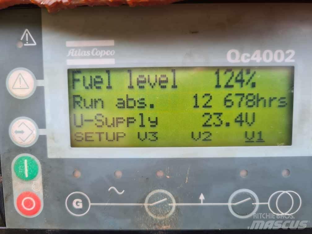 Atlas Copco QAC800 Dízel áramfejlesztők