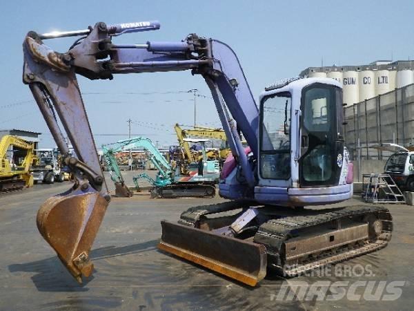 Komatsu PC75UU Lánctalpas kotrók