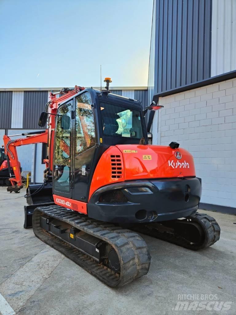 Kubota KX080-4a2 Közepes (midi) kotrók 7 t - 12 t