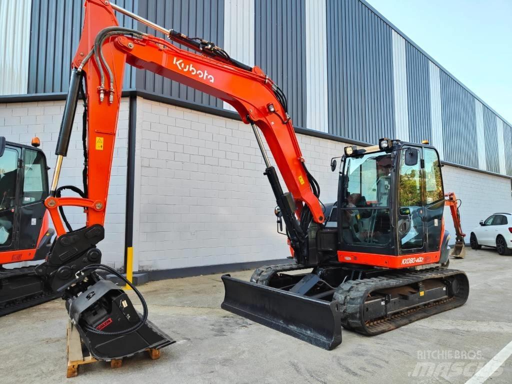 Kubota KX080-4a2 Közepes (midi) kotrók 7 t - 12 t