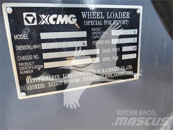 XCMG XC958U Gumikerekes homlokrakodók