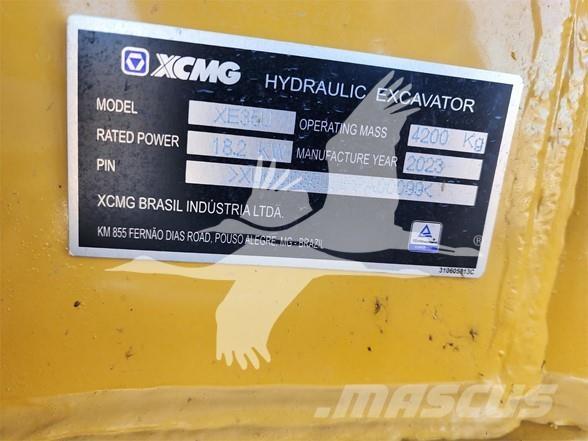 XCMG XE35U Mini kotrók < 7t